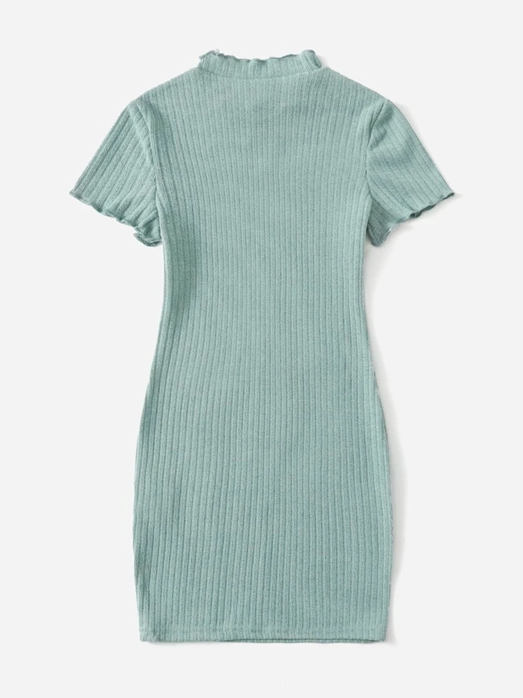 strapless open back dress Buy Nuon Olive Ribbed Bodycon Dress from Westside main image 1