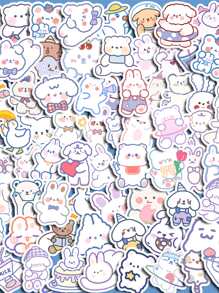 90入組卡通圖案貼紙