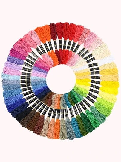 50入組十字繡線