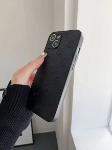 vỏ điện thoại hình hoa - màu đen - Xem 3