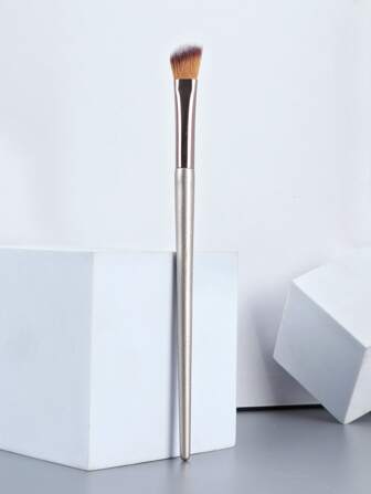 Concealer Brush, 1pc Wooden Minimalist Portable Multifunctional Makeup Brush Cosmetic Makeup Tool For Beginner