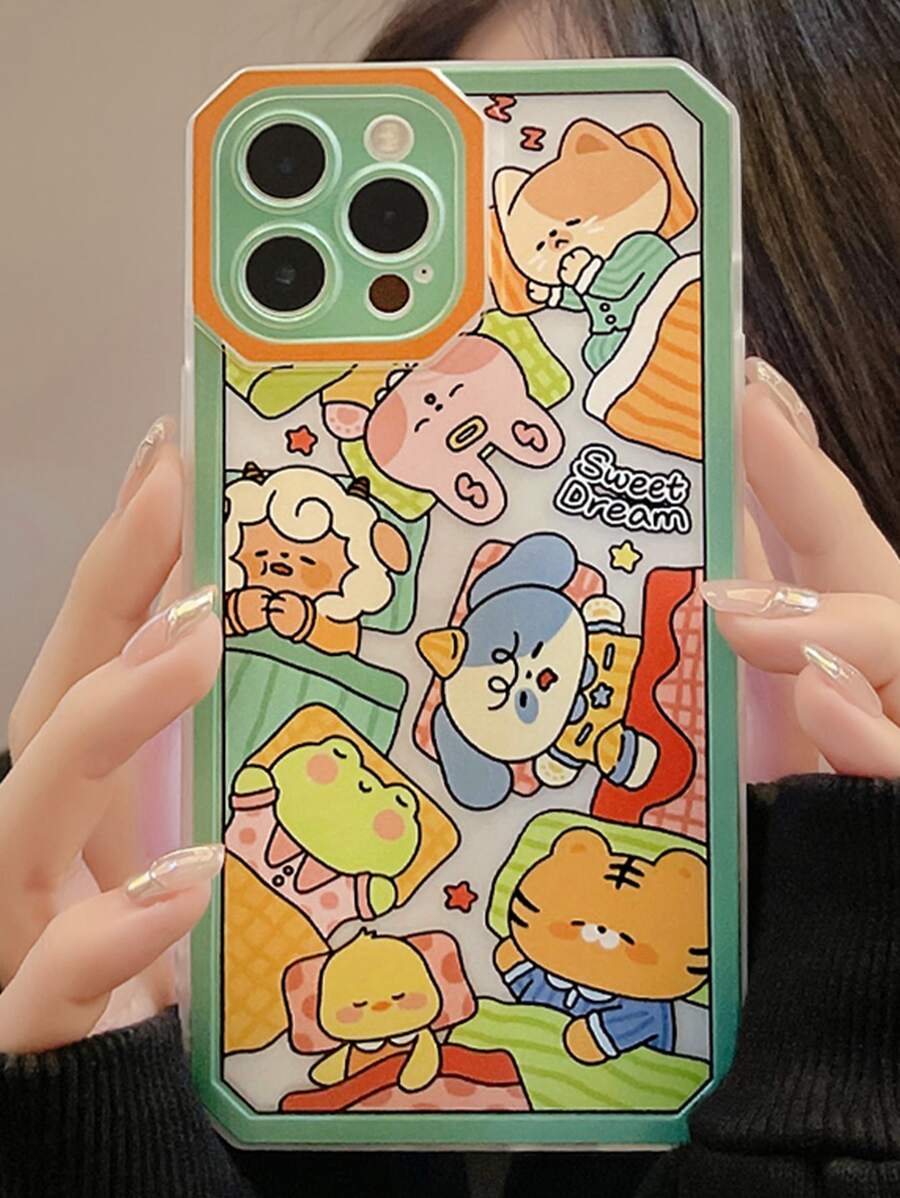 Funda para móvil con estampado de dibujos animados - Multicolor - Ver 1