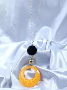 TopHanqi Vòng cổ quyến rũ - trái cam - Xem 5