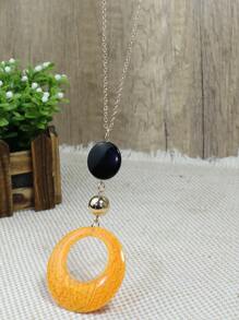 TopHanqi Vòng cổ quyến rũ - trái cam - Xem 6