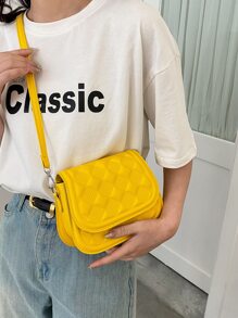 Túi Crossbody Nữ - Màu vàng - Xem 2