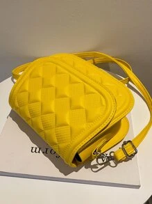 Túi Crossbody Nữ - Màu vàng - Xem 4