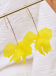 Hoa tai trang trí - Màu vàng - Xem 3