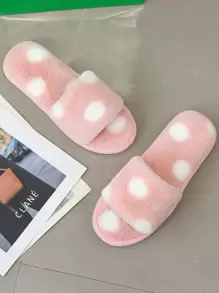 Two Tone Fluffy Bedroom Slippers,Winter Slippers Women's Home Indoor Non-Slip Warm Long Plush Soft Slippers.,Furry Shoes