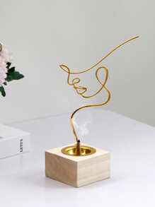 1入組抽象人像設計香爐