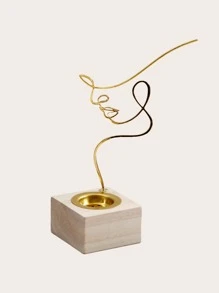 1入組抽象人像設計香爐