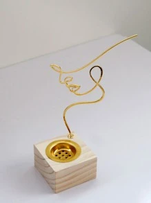 1入組抽象人像設計香爐