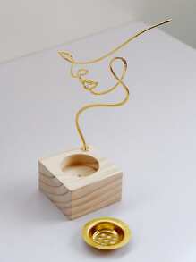 1入組抽象人像設計香爐