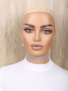 夾片前合成纖維劉海不附帶鬢角 - 黑色 - 查看 3