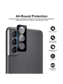 1pc Privacy Screen Protector & 1pc Camera Lens Protector Compatible With Samsung - View 6