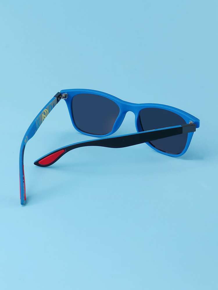 Niñitos Gafas con estampado de letra moda - Multicolor - Añade 2