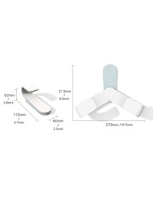 1pc Random Color Pot Lid Storage Rack - Multicolor - View 3