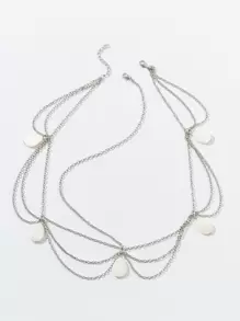 Chain Linked Headwear - Silver - View 1