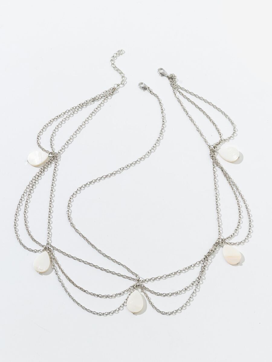 Chain Linked Headwear - Silver - View 1