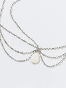 Chain Linked Headwear - Silver - View 3