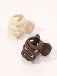 3 cái vuốt tóc tối giản - Nhiều màu - Xem 2