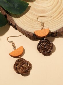 bông tai bện - Nhiều màu - Xem 4