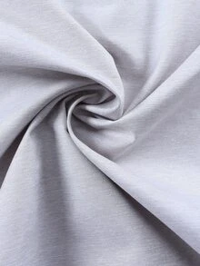 1pc Beige Darkened Grommet Window Curtain - Khaki - View 5