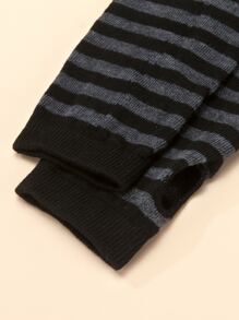 1 双女士露指简约针织保暖手套，适合秋冬季日常户外使用 - 彩色 - 查看 3