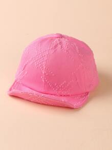 Mũ bóng chày cho bé - Màu Hồng Tươi - Xem 1