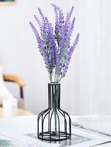 1 cái bình sắt trang trí thủ công - màu đen - Xem 5