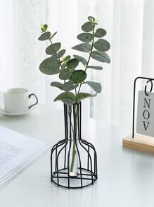 1 cái bình sắt trang trí thủ công - màu đen - Xem 6