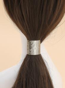 ysbssp 幾何裝飾髮夾 - 銀色 - 查看 1