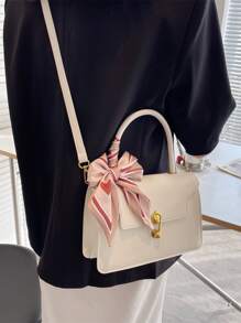 Túi đeo chéo Nữ - trắng - Xem 1