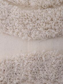 Tufted Cushion Cover Without Filler - Beige - View 3