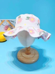 Mũ hình hoa cho bé gái - Hồng - Xem 6