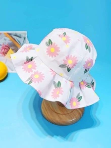 Mũ hình hoa cho bé gái - Hồng - Xem 7