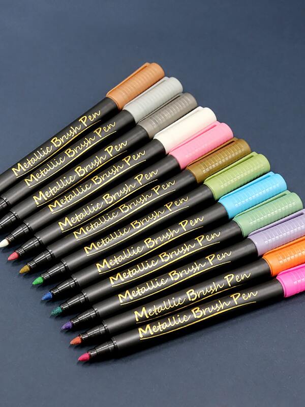 10pcs Colored Marker Pen SHEIN USA