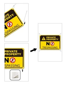 1pc Warning Garden Sign,Home Decor ,Room Decor,Wall Decor