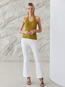 MOTF PREMIUM 無袖針織上衣 - 彩色 - 查看 2