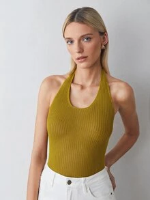 MOTF PREMIUM 無袖針織上衣 - 彩色 - 查看 9