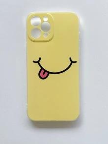 Cartoon Face Phone Case - Multicolor - View 2