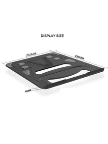 Adjustable Laptop Stand - Black - View 6