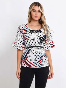 Women Blouses - Đỏ - Xem 10