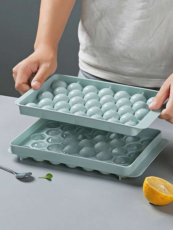 1pc 33 Grid Solid Color Ice Mold SHEIN USA