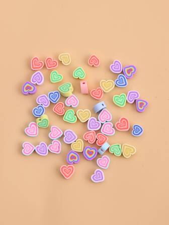 50入組愛心設計釘珠