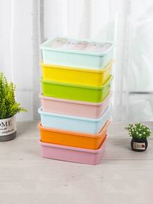 2pcs Random Color Underwear Storage Box - Multicolor - View 3