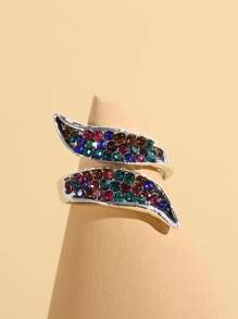 水鑽裝飾戒指 - 彩色 - 查看 5