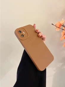 素色手機殼 - 棕色 - 查看 4