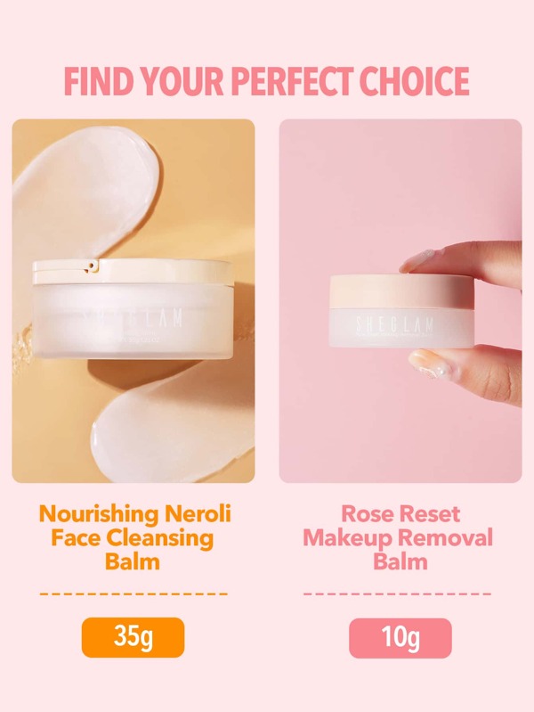 SHEGLAM Rose Reset Makeup Removal Balm 10g SHEIN UK