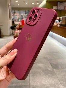 Heart Pattern Phone Case - Multicolor - View 2