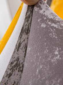 Geometric Print Stretchy Chair Slipcover - Multicolor - View 3